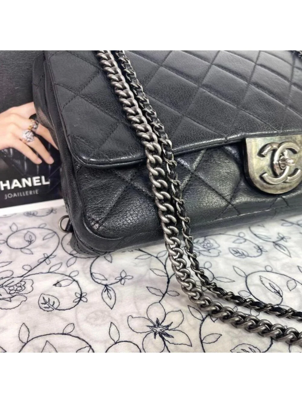 Chanel Chain Shoulder Double Flap Quilted